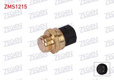Zegen ZMS1215 Fan Switch (95-84 C / 102-91 C) Volkswagen Golf IV 2000-2005 / Seat Leon 1999-2006 / Skoda Octavia 1997-2007