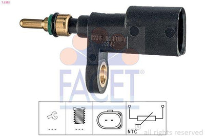 Facet 7.3355 Coolant Temperature Sender Caddy/Golf VI-VII/Jetta/Polo/A1/A3/A8/Ibiza/Leon/Fabia/Roomster/Yeti 1.2Tsi