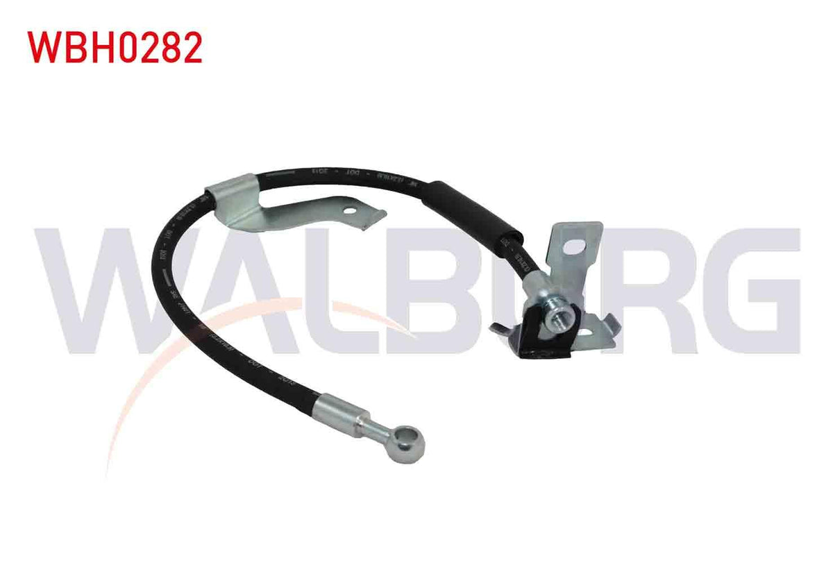 WALBURG WBH0282 Brake Hose Front Left 430mm Chevrolet Captiva (C100) 2006-2012 / Chevrolet Captiva (C140) — Brake Hydraulics