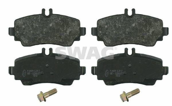 SWAG Front Brake Pads for A-Class W168 (1999-2004) - ECE R90 Approved