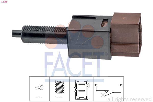Facet 71265 Clutch Sensor Renault Kadjar 15 Chevrolet Kaleos I II 08 Nissan Almera Juke Micra — Clutch & Flywheel