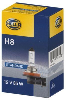 Hella 8GH008356-121 Bulb / Fog Lamp 12V 35W H8-Halojen