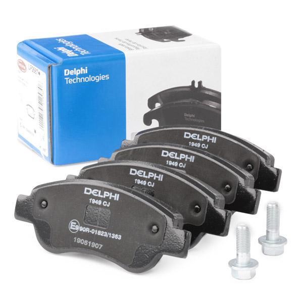 Delphi LP1949 Citroen C1 Peugeot 107 Front Brake Pad Set — Brake Pads