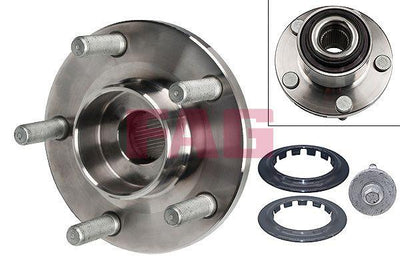 Fag 713660440 Front Wheel Bearing (with Wheel Hub) Volvo C30 S40 II 06-12 V50 04-10 C70 II Cabrio 06-13 5 Lu — Wheel Bearings