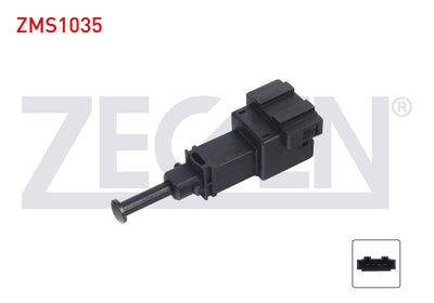 Zegen ZMS1035 Brake Light Switch Volkswagen Golf IV-Bora 1997-2005 / Transporter V 2003-2015 / Seat Leon-Toledo II 1998-2006 / Skoda Octavia 1996-2010 / Audi A3 1996-2003 / Tt 1998-2006