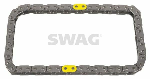 SWAG Oil Pump Chain 81100069 - 52 Links for 07 Corolla, Auris and 2 more models — Oil System