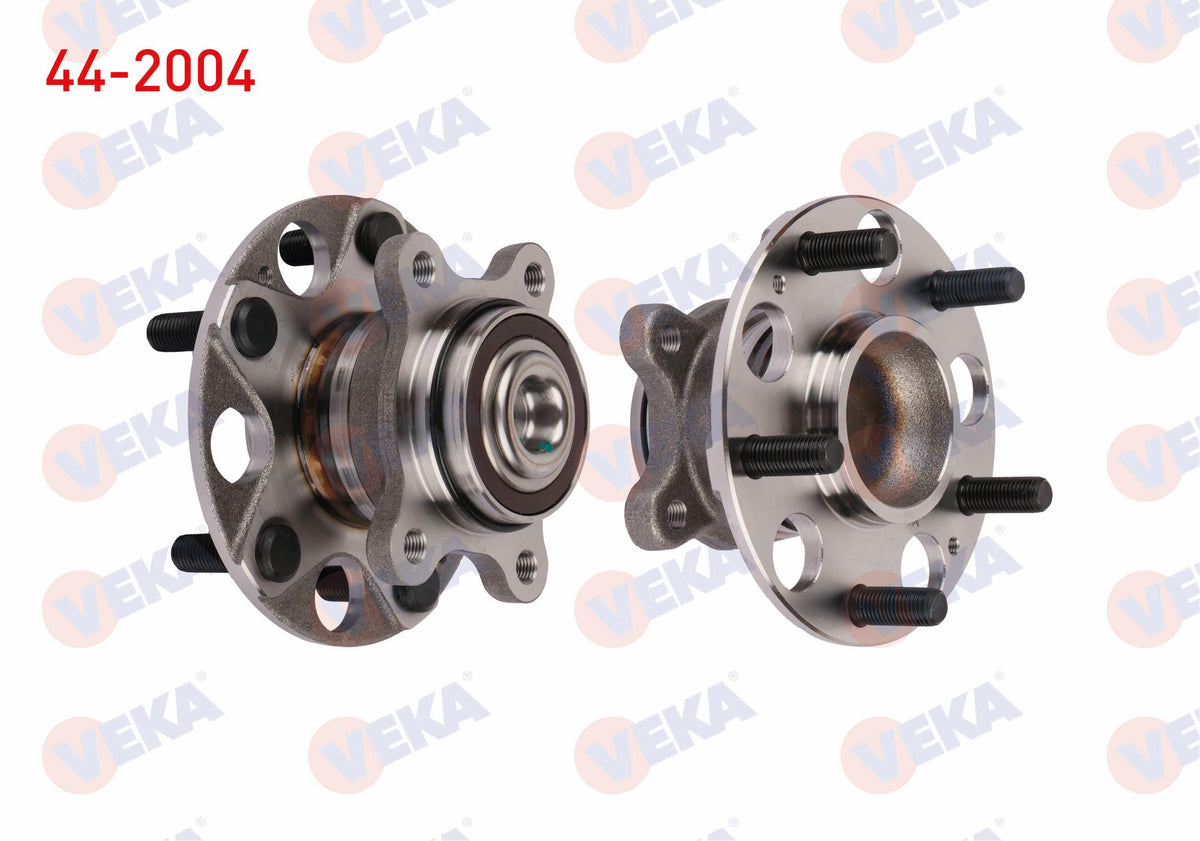 Veka 44-2004 Wheel Hub Left-Right Rear with Bearing Honda Civic VIII 1.4 5 Lug Integrated ABS with Sensor 20 — Hub Assemblies