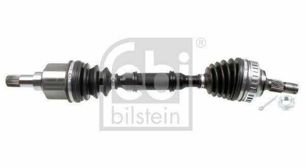 FEBI 183787 Complete Left Axle for Partner Berlingo 2.0 DW10 — Axles, CV Joints & Boots