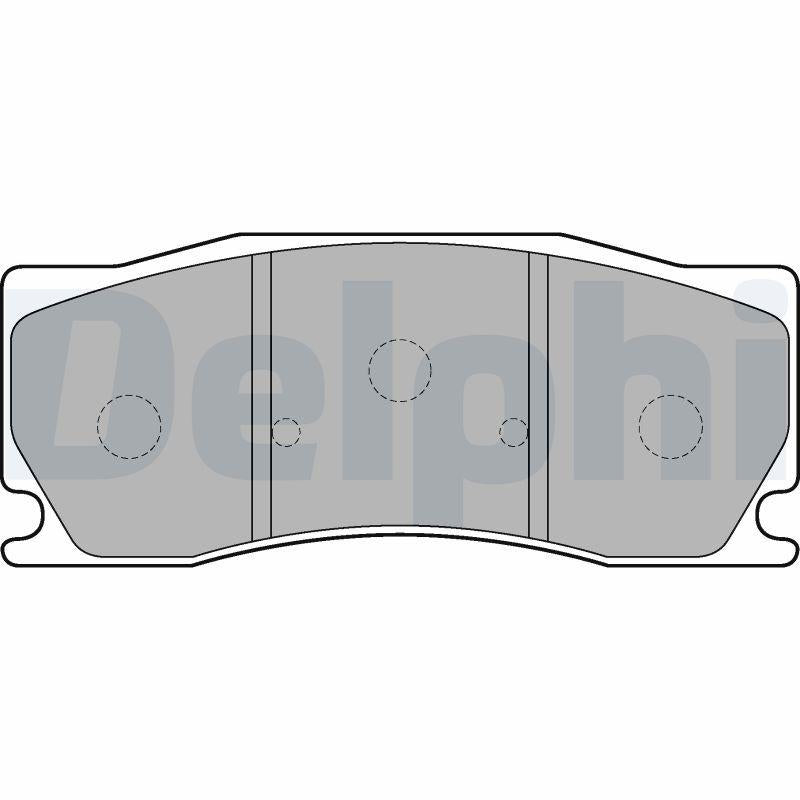 Delphi LP2216 Brake Pad — Brake Pads