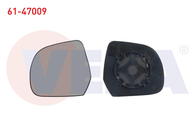 Veka 61-47009 Mirror Glass Left Mechanical Dacia Duster 2010-/ Dokker 2012-/ Lodgy 2012 — Mirrors