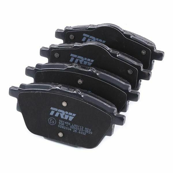 TRW Rear Brake Pad Set - Brake Pads for Peugeot 5008