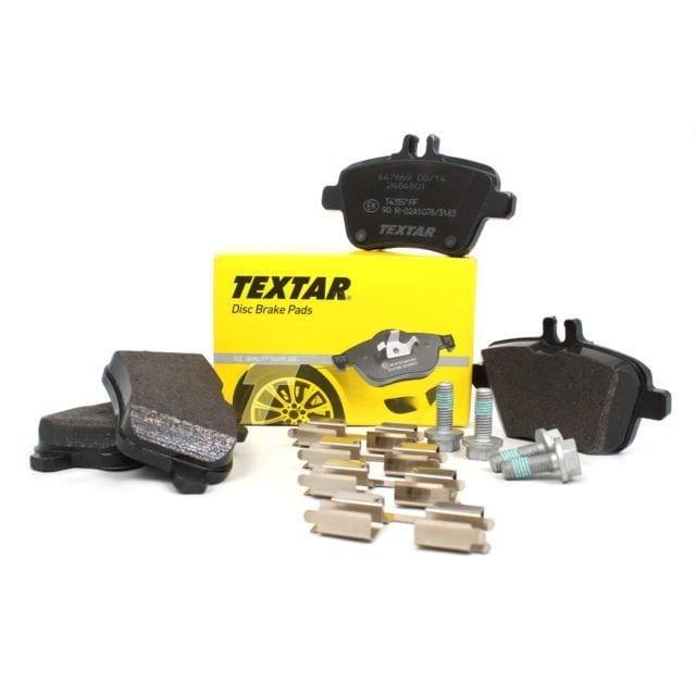 Textar Brake Pad Set for Mercedes W176 A160 - German Parts — Brake Pads