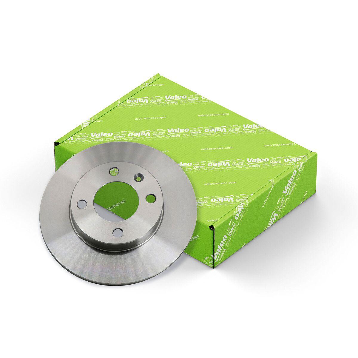 Valeo 496104 Brake Disc Rear Hyundai Accent Blue 1.6 / Kia Rio / i20 2011> 262mm — Brake Rotors & Drums
