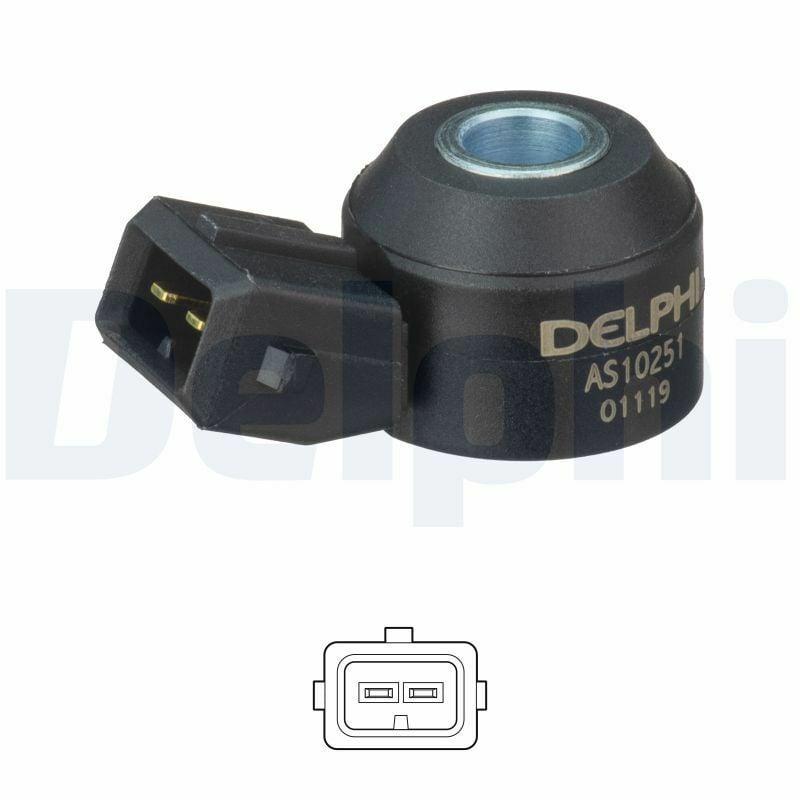 Delphi AS10251 Knock Sensor - Compatible with BMW 1, 3 and 2 more models — Engine Management Sensors