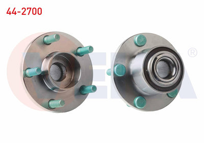 Veka 44-2700 Wheel Hub Left-Right Front with Bearing Ford Focus II (Da) 1.6i 5 Lug Integrated ABS with Senso — Hub Assemblies