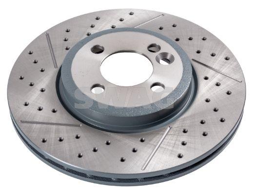 SWAG 11943954 Brake Disc Front Mini R55 R56 R58 R59 — Brake Rotors & Drums