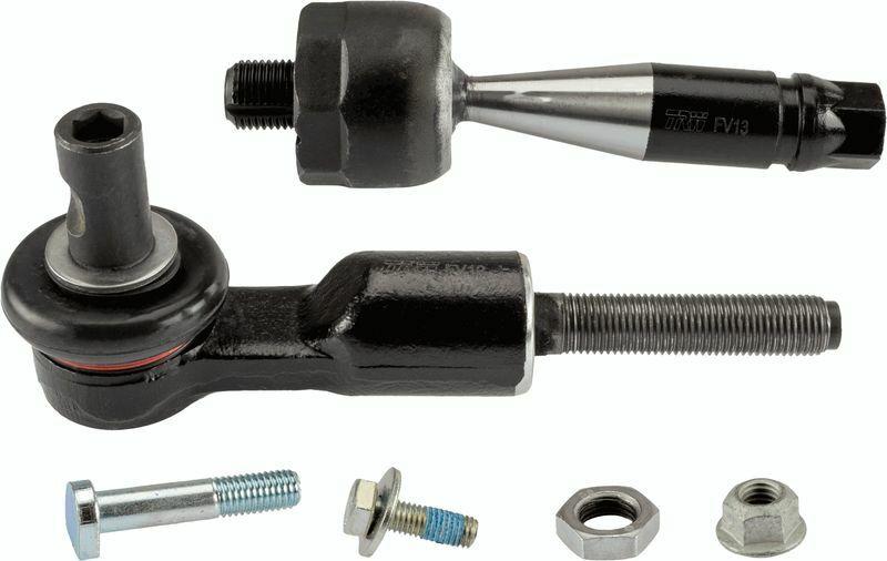TRW JRA500 - Long Tie Rod + Joint for Audi A4, A6 and 2 more models — Tie Rods & Linkage