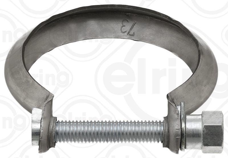 ELRING Exhaust Clamp Ø73mm - Durable Exhaust System Solution — Exhaust Mounting