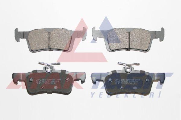 AP 05P1929 Brake Pad Rear Peugeot 308 II 1.6 HDi 2014-/ 308 II 1.6 Thp 2014-/ 308 II 1.2 VTI 2014