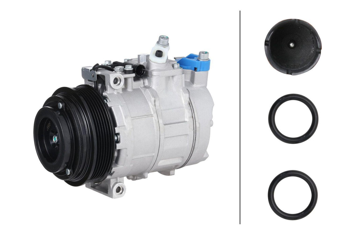 Hella 8FK366201-351 A/C Compressor Mercedes W202 S202 C208 W210 Vito W638 Sprinter