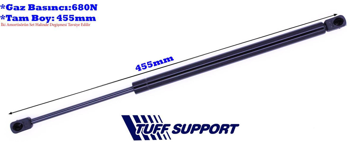 TUFFSUPPORT 612989 Trunk Gas Strut Ford Focus Hb 98-01 — Support Rods & Struts
