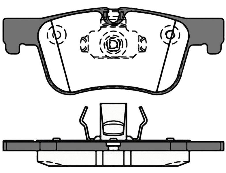MGA 56200 Front Brake Pad Set F30-F32-F36 Gasoline — Brake Pads
