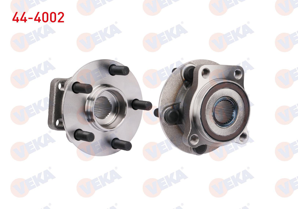 Veka 44-4002 Wheel Hub Left-Right Front with Bearing 5 Lug ABS li 48 Outer Subaru Forester 2.0 i Awd — Hub Assemblies