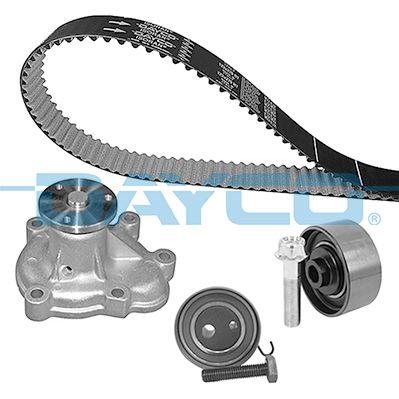 Dayco KTBWP5310 Timing Belt Kit + Water Pump Astra H J Mokka Zafira B 1.7 CDTi 07 — Water Pump & Thermostat