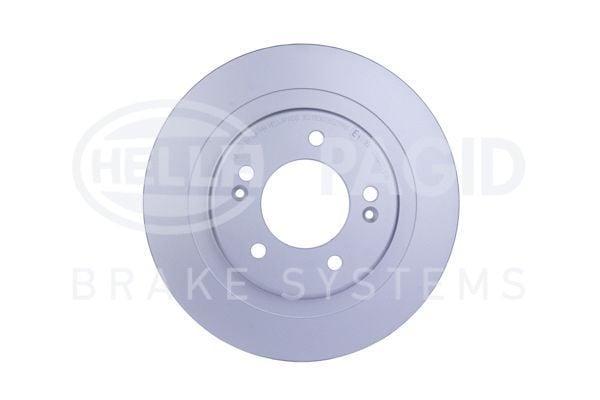 HELLA Pagid Brake Disc Rear - Hyundai i30 (1.6 CRDi, 1.6 GDI) — Brake Rotors & Drums