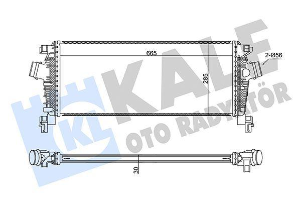 KALE Turbo Intercooler for Insignia A14net - Durable Aluminum Construction — Turbo & Supercharger