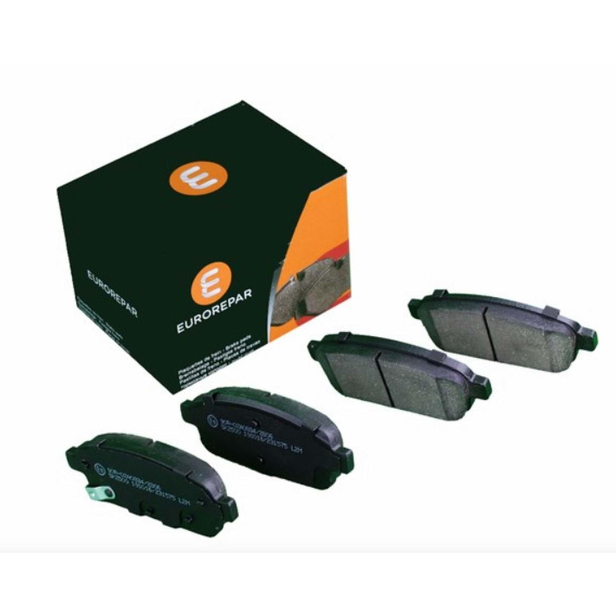 EUROREPAR Opel Astra J Rear Brake Pad Set - Compatible with All Wheel Sizes — Brake Pads