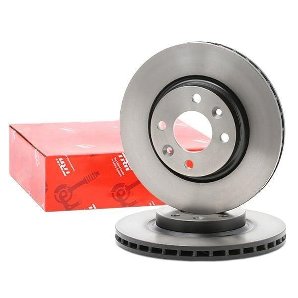 TRW Renault Clio 4 Brake Disc Kit - High-Quality Front Brake Discs for 2012-2018 Models — Brake Rotors & Drums