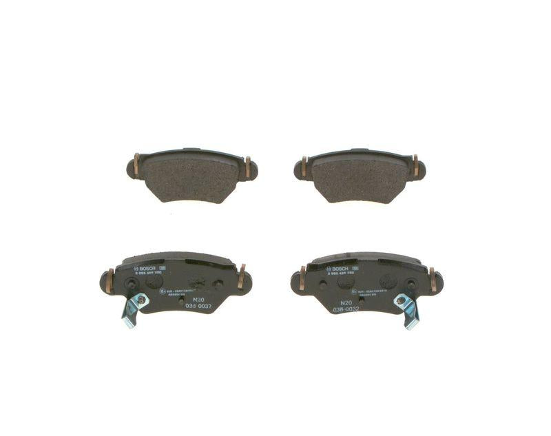 Bosch 0986495250 Brake Pad Rear Astra F Cabrio/Classic Hatchback/Sedan 1.4-1.6 i 16V — Brake Pads