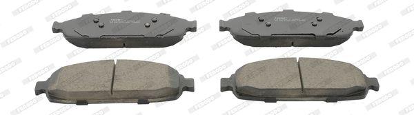 Ferodo FDB4002 Front Brake Pad Grand Cherokee II 2, 7Crd 10 / 01-Grand Cherokee III 5 and 2 more models — Brake Pads