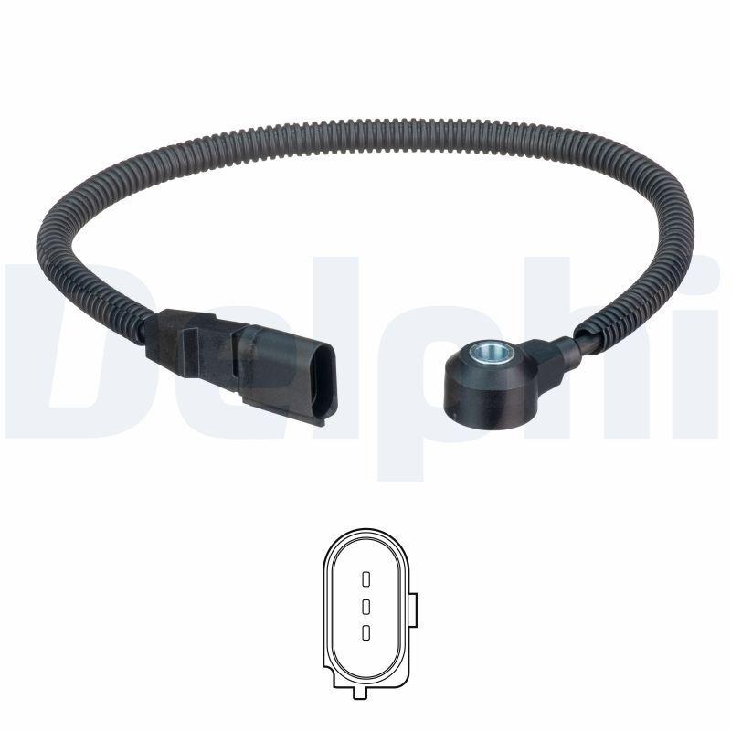Delphi AS10181 Knock Sensor 06-Psst-Jtta-Golf.V-Tgu-Tou-Oct-Super-Tld-Leo-A3-A4-A5 1.8-2.0Tsi-TFS — Engine Management Sensors
