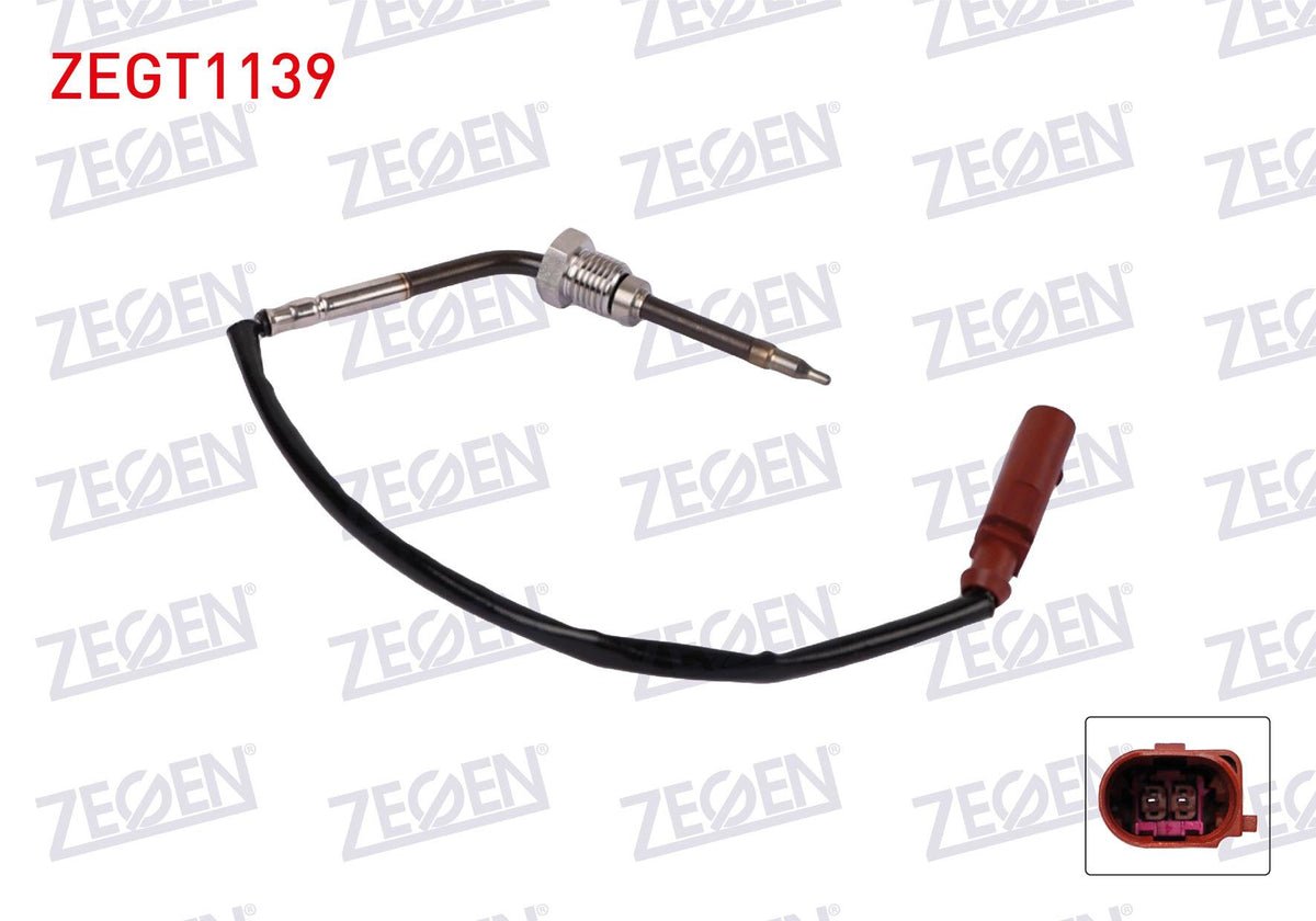 Zegen ZEGT1139 Exhaust Temperature Sensor (Egt) Audi A4 Allroad B9 3.0 TDI Quattro 2016-2018 — Temperature Sensors & Switches