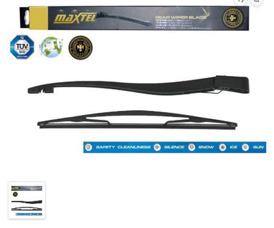 Maxtel 12607279 Rear Wiper Arm Ve Wiper Blade Opel Astra G Hb 1997-2009 405mm — Wipers