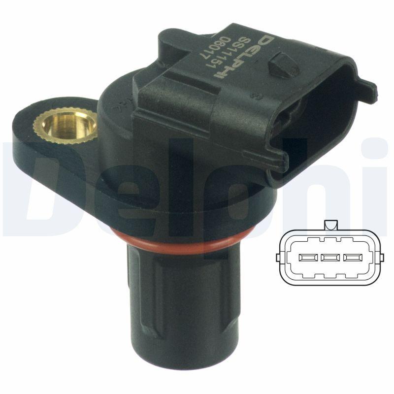 Delphi SS11151 Camshaft Shaft Sensor 05 > A-Series (W169) C-Series (W204) E-Series (W211-W212) Vito-Sprinter — Timing