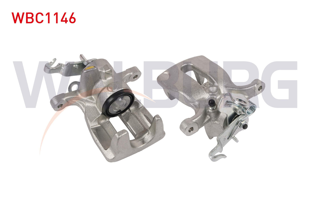 WALBURG WBC1146 Brake Caliper Left Rear Piston 38mm Disc 272mm Seat Leon 2012-/ Skoda Octavia III 2012 - 1 Piece