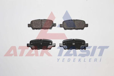 AP 05P857 Brake Pad Rear Nissan Qashqai 1.5 dCi 2007-2014 / Qashqai 1.6i 2007-2014 / Qashqai 2.0 dCi 2007-2014 / — Brake Pads
