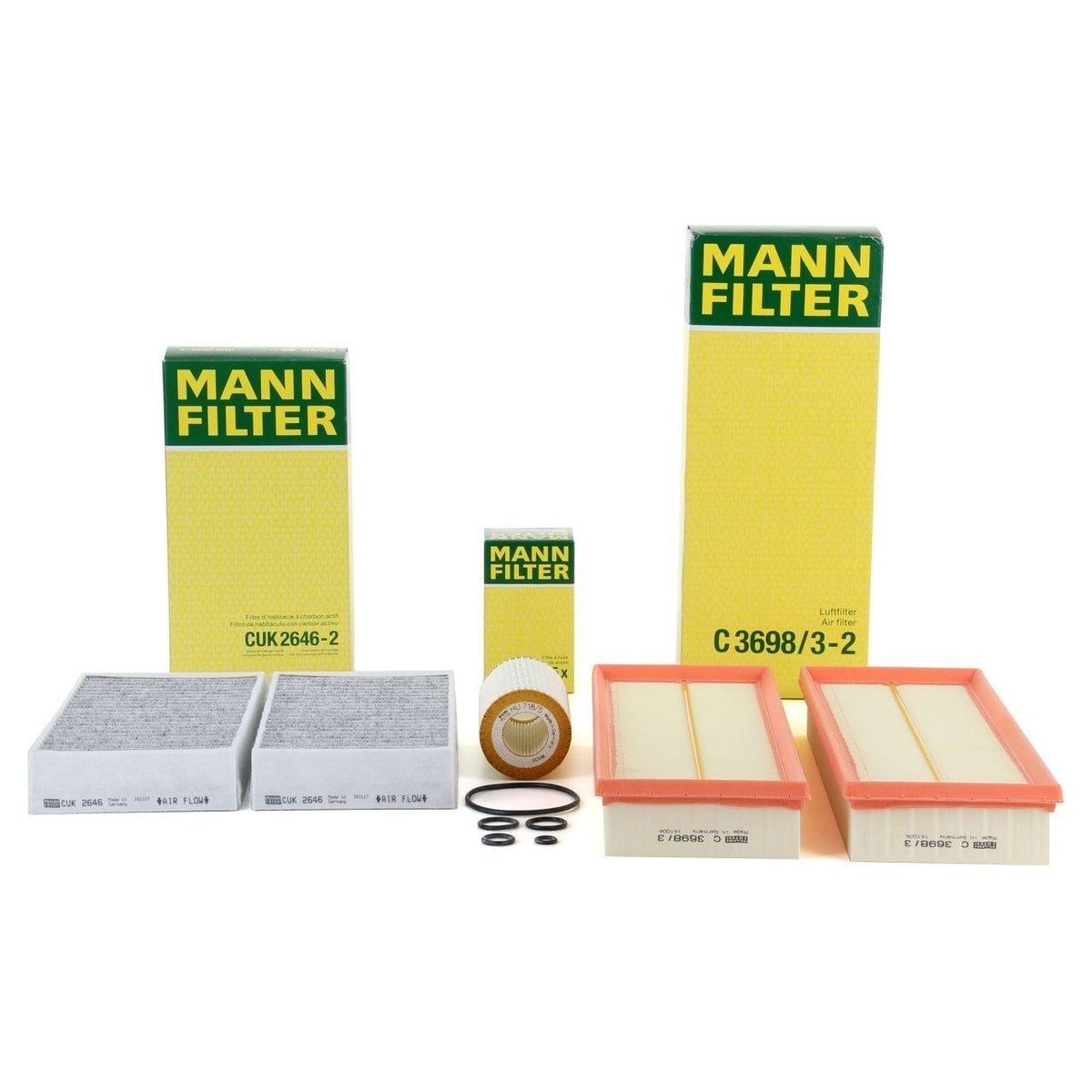 Mann Mercedes W220 S320 112 Motor Periodic Maintenance Filter Set — Maintenance & Service Kits