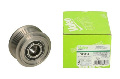 Valeo 588033 Alternator Pulley Ford V347/V362 Transit, Ducato 2.2 JTD/TDCi and 2 more models — Starting & Charging