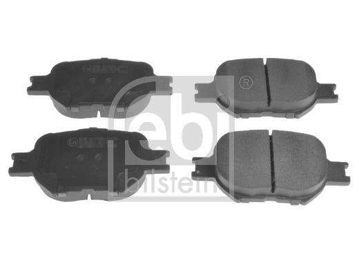Febi Bilstein 16578 Brake Pad Front (117.5mm) Corolla Verso 1.8 01 — Brake Pads