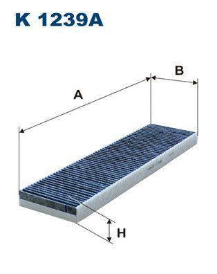 Filtron K1239A Cabin Air Filter Mini R55-R61 Cooper 07-18 — Air & Cabin Filters