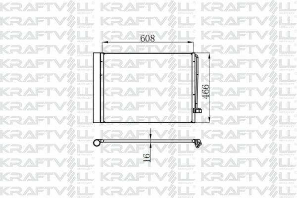 KRAFTVOLL Climate Radiator - Durable Aluminum Design for BMW N57n M57n2 E70 E71 F15 F16 — Radiators & Fans