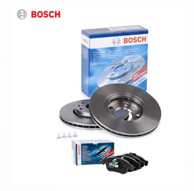 Bosch Renault Fluence Front Brake Disc Brake Pad Set — Brake Pads