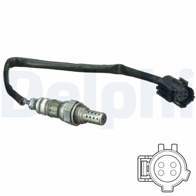 Delphi ES20321-12B1 Oxygen Sensor Jeep Grand Cherokee 2.5 4.0 5.2 4X4 — Oxygen & Air-Fuel