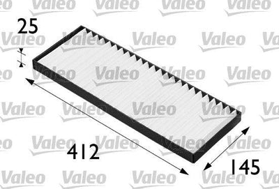 Valeo 698202 Cabin Air Filter (Opel Vectra B) — Air & Cabin Filters