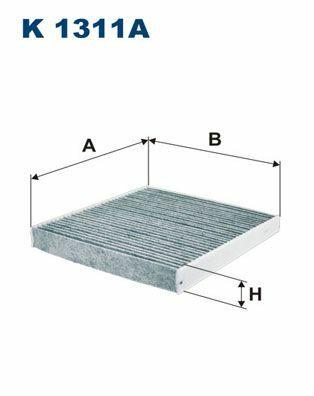 FILTRON K1311A Pollen Filter - Active Carbon Filter — Air & Cabin Filters