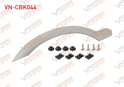VONAR VN-CBK044 Front Fender Upper Trim Left Paintable Type Zafira 1998 — Panels & Doors